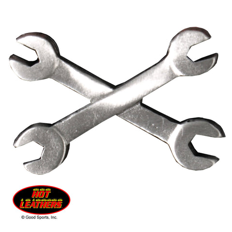 Wrenches Pewter Biker Pin