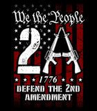 We the People 2nd Amendment Patriotic American Flag T-shirt | We The People | 2nd amendment | Defend the 2nd amendment | Unisex T-shirt