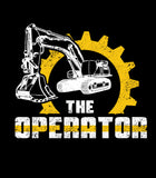 Heavy Equipment Operator Patriotic Shirt | Heavy Equipment | Operator Shirt | Heavy Equipment Operator USA Flag Shirt