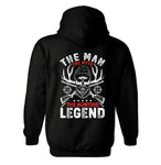 The Man The Myth The Hunting Legend Hoodie |  Buck Hunting |  Deer Hunting | Gift for Dad | Hunter Hoodie | Unisex Hoodie