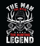 The Man The Myth The Hunting Legend Hoodie |  Buck Hunting |  Deer Hunting | Gift for Dad | Hunter Hoodie | Unisex Hoodie