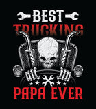 Best Trucking Papa Ever Hoodie | Best Dad | Best Trucker Ever | Gift for Trucker | Unisex Hoodie