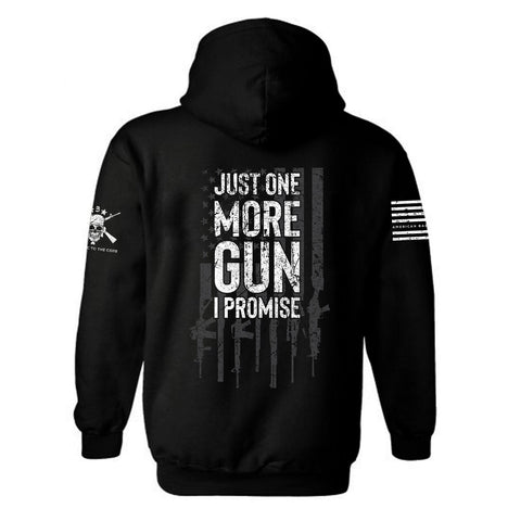 Just One More Gun I Promise American Gun Flag Hoodie | Gun Flag | 2nd amendment | American Gun Flag  | Patriotic Hoodie | Unisex Hoodie