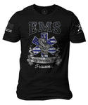 EMS More Drama Than Trauma Crewneck T-shirt-Funny EMS Paramedic More Drama Than Trauma