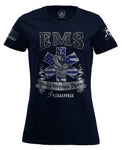 EMS More Drama Than Trauma Crewneck T-shirt-Funny EMS Paramedic More Drama Than Trauma