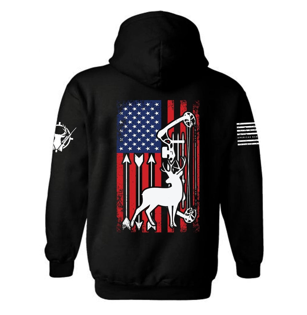 Buck wear camo clearance flag hoodie