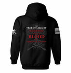 The Tree of Liberty Must be Refreshed From Time to Time with the Blood of Patriots and Tyrants | Patriotic | Freedom | Unisex Hoodie