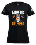 Miners Girlfriend- Messy Bun Scull -Crewneck T-Shirt-V-Neck T-shirt