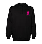 Pink Ribbon American Flag Breast Cancer Awareness Hoodie | Patriotic Flag Hoodie | Cancer Support and Awareness Hoodie | Unisex Hoodie