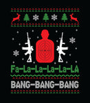 Christmas Gun Lover T-Shirt | Ugly Style Sweater Gun Hoodie | Xmas Gift for Gun lovers | Pro Gun | Gun Right | Unisex Shirt