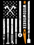Woodworker Patriotic American Flag Shirt | Patriotic Shirt, American Flag | Woodworker shirt | Carpenter shirt | woodworking Carpenter shirt