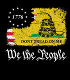 Don't Tread One Me | We The People USA Flag T-shirt | Gadsden flag | Betsy Ross 1776 Flag US Constitution | Patriotic Flag | Unisex T-shirt