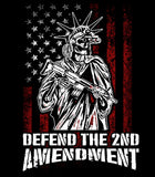 Defend the 2nd amendment Hoodie | Lady Liberty | Protect the 2nd | 2nd amendment Hoodie | 2nd amendment American Flag  | Unisex Hoodie