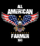All American Farmer Original American Bad Ass Crewneck T-Shirt