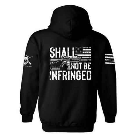Shall not be infringed Hoodie | 2nd amendment | Gun Rights | American Flag | Unisex Hoodie