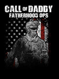 Call of Daddy Fatherhood Ops Hoodie | Patriotic Fatherhood Hoodie |  American Flag Hoodie | Fathers Day Hoodie | Unisex Hoodie