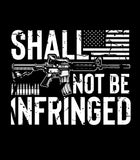 Shall not be infringed Hoodie | 2nd amendment | Gun Rights | American Flag | Unisex Hoodie