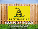 Don't Tread On Me | 3' x 5' USA Patriotic American Flag  Rally Banner- Flag -Yard Sign-Vinyl Banner