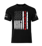 Teacher Patriotic American Flag T-shirt | Teacher USA flag Shirt | Gift for Teachers  | Patriotic T-shirt | Unisex Shirts for Men and Woman
