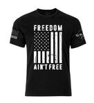 Freedom Ain't Free Patriotic USA Flag T-Shirt | Patriotic USA flag Shirt | Freedom | American | USA Flag T-shirt