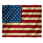 AMERICAN FLAG BLANKET