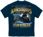 US NAVY ANCHORS AWEIGH DEFEND AND DESTROY