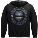 Back the Blue Law enforcement Blue lives Mater Serve and Protect