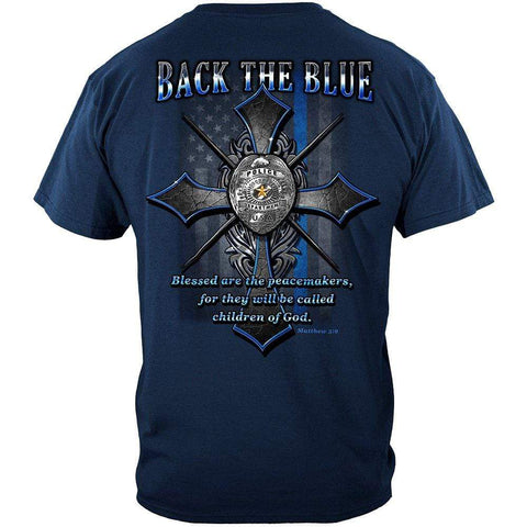 Back the Blue Matthew 59 Christian Shirt