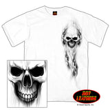 Ghost Skull Double Sided T-shirt