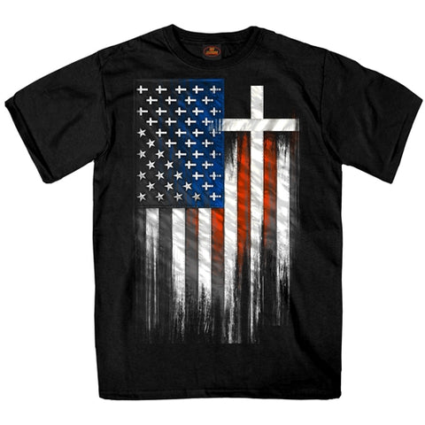 American Flag Crosses T-Shirt
