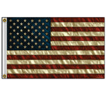 Hot Leathers Distressed American Flag