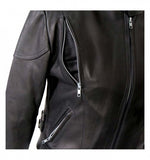 Ladies Classic USA Made Vented Leather Jacket