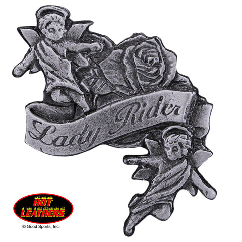 Lady Rider Angels Pin