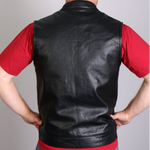 Men's Heavyweight Leather Vest