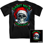 Saint Nick Skull Christmas T-Shirt